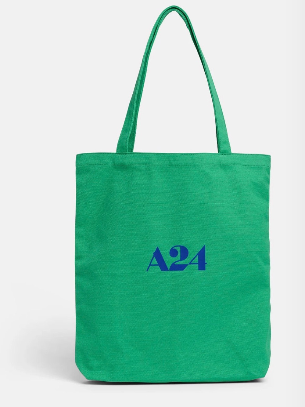 A24 Green Canvas Tote Bag